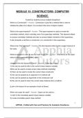 MODULE 10&colon; CONSTRUCTORS- COMPUTER SCIENCE&period; Trusted by students across multiple disciplines&excl;