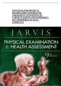 Physical Examination and Health Assessment &ndash; Nursing &sol; Health Sciences &ndash; Comprehensive Lecture Summary