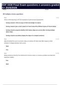 EDF 4430 Final Exam questions n answers graded A&plus; 2025&sol;2026