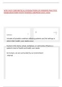 WGU D439 THEORETICAL FOUNDATIONS OF NURSING PRACTICE EXAM QUESTIONS WITH VERIFIED ANSWERS 2025&sol;2026&comma;100&percnt;CORRECT
