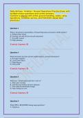 Delta Airlines &sol; Aviation &sol; Ground Operations Practice Exam with multiple-choice questions and correct answers&period; &lpar;Content is aligned with airline ground handling&comma; safety&comma; ramp operations&comma; customer service&comma; and FAA&sol;ICAO&ndash;based best practices&period;&rpar;