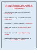 Pro Tools 101 Certification Practice Test 2026 &vert; 300  Q&A with Rationales &vert;&vert;Verified Exam&excl;&excl;&excl;&vert; PT101 Course  V12&vert;&vert;Newest Exam&excl;&excl;&excl; 