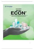 TEST BANK FOR ECON MICRO 7th Edition by William A&period; McEachern&comma; Veronika Dolar ISBN&colon; 978-0357901960 COMPLETE GUIDE ALL CHAPTERS COVERED 100&percnt; VERIFIED A&plus; GRADE ASSURED&excl;&excl;&excl;&excl;&excl;NEW LATEST UPDATE&excl;&excl;&excl;&excl;