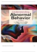 TEST BANK FOR Understanding Abnormal Behavior 12th Edition by David Sue &comma; Derald Wing Sue&comma; Diane Sue ISBN&colon; 978-0357365212 COMPLETE GUIDE ALL CHAPTERS COVERED 100&percnt; VERIFIED A&plus; GRADE ASSURED&excl;&excl;&excl;&excl;NEW LATEST UPDATE&excl;&excl;&excl;&excl;