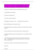NATE A&sol;C Exam &num;1 Questions with All Correct Answers 2025-2026 Updated&period;