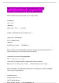NATE Core Exam Questions with Correct Answers 2026 updated&period;