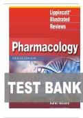 TEST BANK FOR Lippincott Illustrated Reviews&colon; Pharmacology Eighth&comma; North American Edition by Karen Whalen ISBN&colon; 978-1975170554 COMPLETE GUIDE ALL CHAPTERS COVERED 100&percnt; VERIFIED A&plus; GRADE ASSURED&excl;&excl;&excl;&excl;NEW LATEST UPDATE&excl;&excl;&excl;&excl;&excl;