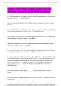 NATE Heat Pump Latest Exam and All Correct Answers 2025-2026 Updated&period;
