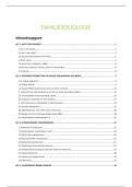 Familiesociologie&colon; volledige samenvatting H&period;1-H&period;9