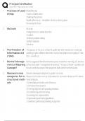 Principal Certification &sol; Score 100&percnt; &sol; New 2025 Update &sol; School Leadership Exam Prep & Study Guide