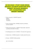 NU 650 EXAM 1 STUDY GUIDE &lpar;REGIS&rpar;  2026&sol;2027 ACCURATE QUESTIONS WITH  CORRECT DETAILED ANSWERS &vert;&vert;  100&percnt; GUARANTEED PASS  <RECENT VERSION> 