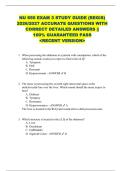 NU 650 EXAM 3 STUDY GUIDE &lpar;REGIS&rpar;  2026&sol;2027 ACCURATE QUESTIONS WITH  CORRECT DETAILED ANSWERS &vert;&vert;  100&percnt; GUARANTEED PASS  <RECENT VERSION> 