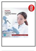 SUCCESS&excl; in Clinical Laboratory Science &lpar;5th Edition&comma; 2020&rpar; &ndash; Lehman & Chiasera &ndash; PDF