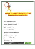 SPAN 2102 &vert; 60&plus; Questions &vert; Negative Expressions&comma; Double Negatives & Usage