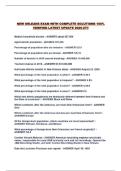 NEW ORLEANS EXAM WITH COMPLETE SOLUTIONS 100&percnt; VERIFIED LATEST UPDATE 2026-27&excl;&excl;