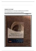 Test Bank for Growth and Development Across the Lifespan&colon; A Health Promotion Focus&comma; 2nd Edition by Gloria Leifer & Eve Fleck &vert; 2025&sol;2026 Updated Exam Q&A PDF