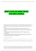 NURS 316B ANALGESIC QUESTIONS WITH COMPLETE ANSWERS