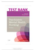 Test Bank for Psychiatric Mental Health Nursing &lpar;Fortinash&rpar;&comma; 5th Edition &ndash; Verified Questions & Answers &vert; 2025&sol;2026 Update