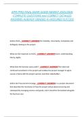 APM PMQ FINAL EXAM GUIDE NEWEST 2025&sol;2026  COMPLETE QUESTIONS and CORRECT DETAILED  ANSWERS ALREADY GRADED A&plus;&vert;ASSURED SUCCESS 