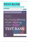 Varcarolis&rsquo; Essentials of Psychiatric Mental Health Nursing&colon; A Communication Approach to Evidence-Based Care 5th Edition Test Bank by Chyllia D&period; Fosbre MSN RN PMHNP-BC &vert; Latest Exam Prep 2026