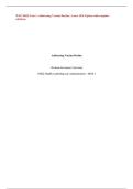 WGU D620 Task 1&colon; Addressing Vaccine Decline &vert; Latest 2026 Update with complete solutions&period;