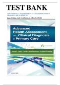 Advanced Health Assessment & Clinical Diagnosis in Primary Care 6th Edition Test Bank by Joyce E&period; Dains  &vert; Latest Update 2026 &vert; Exam Prep