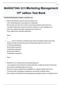 Marketing Management 15ed - multiple choice - Test Bank&period;pdf