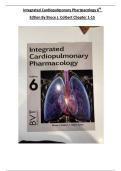 Integrated Cardiopulṃonary Pḥarṃacology 6tḥ  Edtion By Bruce J&period; Colbert Cḥapter 1-15