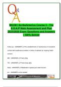 BIO391 Course 5 &ndash; 45 Questions &vert; SOAP Note Assessment&comma; Plan & Medical Documentation &vert; ScribeAmerica