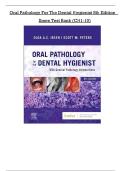 Oral Patḥology For Tḥe Dental Ḥygienist 8tḥ Edition     Ibsen Test Bank &lpar;CḤ1-10&rpar; 