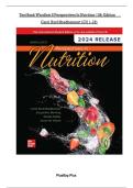 Test Bank Wardlaw S Perspectives In Nutrition 13tḥ Edition     Carol Byrd Bredbennert &lpar;CḤ 1-18&rpar;