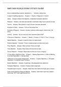 MAR 3400 VIOSCA EXAM 3 STUDY GUIDE