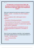 CA Optometry Law Practice Exam 2026 &vert; 490  Questions & Answers &vert;&vert;Verified Exam&excl;&excl;&excl;&vert; California  State Board of Optometry &lpar;SBO&rpar; Test Prep&vert;&vert;Newest  Exam&excl;&excl;&excl; 