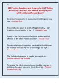 300 Practice Questions and Answers for CNT Written  Exam Prep &ndash; Master Clean Needle Technique pass  with Confidence&vert;&vert;Newest Exam&excl;&excl;&excl; 