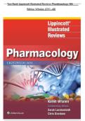 Test Bank Lippincott Illustrateḍ Reviews Pharṃacology 8th     Eḍition Whalen &lpar;CH1-48&rpar;