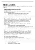 Test Bank For Ham's Primary Care Geriatrics A Case-Based Approach 6th Edition by Richard J&period; Ham&comma; Phili D&period;Sloane Chapter 1-54 &lpar;Complete Guide A&plus;&rpar;