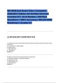  RN HESI Exit Exam Files &lowbar; Complete &lowbar; 2026&lowbar;2027 Edition All Verified Versions Included &lpar;V1&comma; V2 & Retake&rpar; &lowbar; 450 Real Questions &lowbar; 100&lowbar; Accuracy &lowbar; NCLEX-RN&reg; Readiness &lowbar; Graded A&plus;&period;pdf