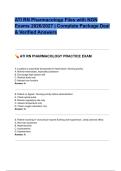  ATI RN Pharmacology Files with NGN Exams 2026&lowbar;2027 &lowbar; Complete Package Deal & Verified Answers&period;pdf