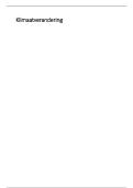 Volledige samenvatting van klimaatverandering 