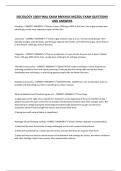 SOCIOLOGY 1000 FINAL EXAM BREKHUS MIZZOU EXAM QUESTIONS AND ANSWERS