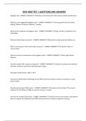 KINS 4400 TEST 1 QUESTIONS AND ANSWERS