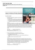 Test Bank For Maternal-Child Nursing 6th Edition By Emily Slone McKinney Chapter 1-55 &lpar;Complete Guide A&plus;&rpar;