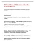 PSYCH 160 Exam 3&vert;289 Questions with verified answers 2025&sol;2026&comma;100&percnt;CORRECT