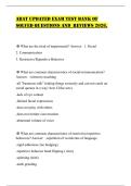 ABAT UPDATED EXAM TEST BANK OF SOLVED QUESTIONS AND REVIEWS 2026&period;