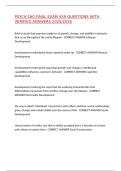PSYCH 160 FINAL EXAM 459 QUESTIONS WITH VERIFIED ANSWERS 2025&sol;2026&comma;100&percnt;CORRECT