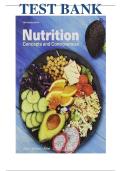 Nutrition&colon; Concepts and Controversies 5th Edition Test Bank by Leonard Pich&eacute;&comma; Frances Sizer & Ellie Whitney &vert; Latest Update 2026 &vert; Exam Prep