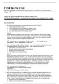Test Bank For Pharmacology A Patient-Centered Nursing Process Approach&comma; 11th Edition by Linda E&period; McCuistion Chapter 1-58 NEW UPDATE &lpar;Complete Guide A&plus;&rpar;