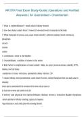 NR 570 Final Exam Study Guide &ndash; Questions and Verified Answers&comma; Chamberlain University 2026&sol;2027 &lpar;A&plus; Guaranteed&rpar;