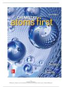 TEST BANK FOR Chemistry&colon; Atoms First 3rd Edition by Julia Burdge&comma; Jason Overby ISBN&colon; 978-1259638138 COMPLETE GUIDE ALL CHAPTERS COVERED 100&percnt; VERIFIED A&plus; GRADE ASSURED&excl;&excl;&excl;&excl;&excl;NEW LATEST UPDATE&excl;&excl;&excl;