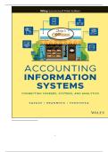 TEST BANK FOR Accounting Information Systems&colon; Connecting Careers&comma; Systems&comma; and Analytics 1st Edition by Arline A&period; Savage&comma; Danielle Brannock &comma; Alicja Foksinska ISBN&colon; 978-1119744474 COMPLETE GUIDE 100&percnt; VERIFIED A&plus; GRADE ASSURED&excl;&excl;&excl;&excl;&excl;NEW LATEST UPDATE&excl;&excl;&excl;&excl;&excl;&excl;